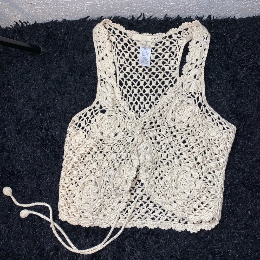 Knit tank top